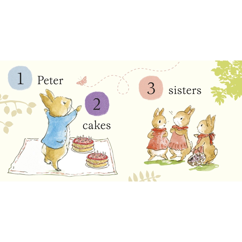 พร้อมส่ง *ลิขสิทธิ์แท้* บอร์ดบุ๊คเล่มเล็ก 9×9 cm Peter Rabbit Tales Little Library by Beatrix Potter จำนวน 4 เล่ม ราคา ถูกที่สุด ดีลบีเคเค แกลเลอรีภาพที่ 2