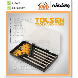 6PCS PRECISION SCREWDRIVER SET ไขควงซ่อมนาฬbกา 6 ตัว/ชุด TOLSEN#20031