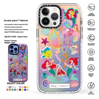 Casetify เคสโทรศัพท์มือถือแบบนิ่ม TPU ใส กันกระแทก ลายเจ้าหญิงออโรร่าน่ารัก แฟชั่น สําหรับ iPhone 14 13 12 11 Pro MAX XR IX XS MAX i6 6s i7 i8 Plus