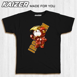 Kaizer RH-1545 Doraemon Iron Man Parody Ironman T-Shirt 0vcaเสื้อยืดอินเทรนด์