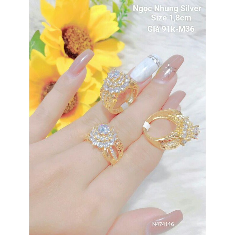 แหวนโลหะผสมชุบ-M36**