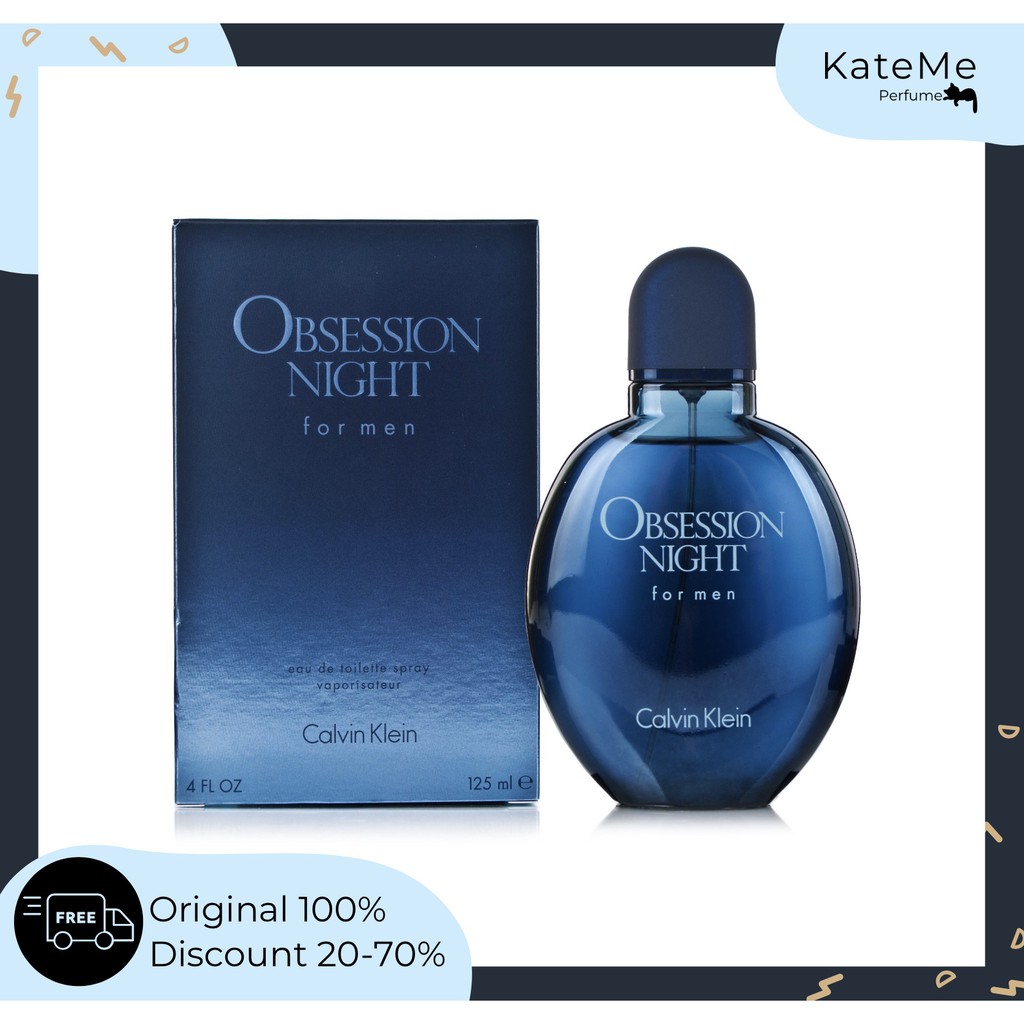 CK Obsession Night for Men EDT 125 ml.