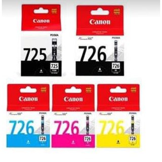 ตลับหมึก  Canon  PGI-725 Bk /CL 726 (CMYK) ( Original ) 100% (ออกใบเสร็จ/ใบกำกับภาษีได้ )