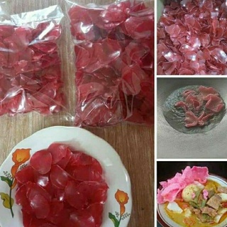 Indonesian Keropok merah Medan 500 gram