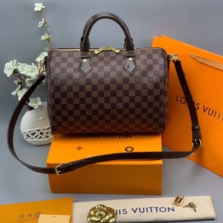 Louis Vuitton speedy  Grad original  หนังแท้