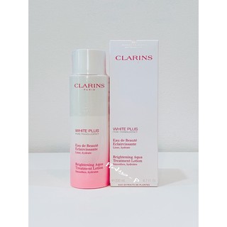 โทนเนอร์ โลชั่น ฟื้นฟูผิวสว่างใส Clarins White Plus Brightening Aqua / Lotion / 200 ml(ผิวมัน-ปกติ)