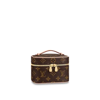 Louis Vuitton NICE NANO กระเป๋าเครื่องสำอาง 14CM แท้ 100%