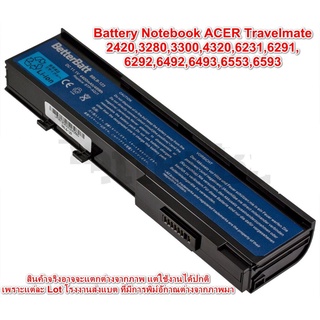 Battery Notebook ACER BTP-ARJ1 2420,3280,3300,4320,6231,6291,6292,6492,6493,6553,6593 5593