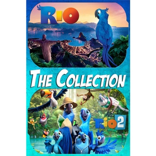 Rio The Movie ริโอ เดอะ มูฟวี่ ภาค 1-2 DVD Master พากย์ไทย