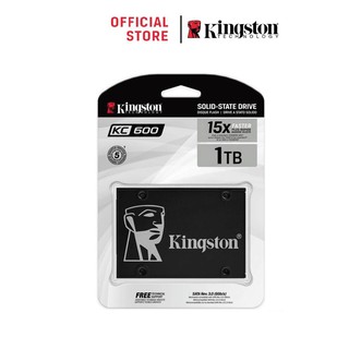 Kingston 1TB KC600 2.5" SATA SSD SATA Rev 3.0 550R / 520W MB/s (SKC600/1024G)