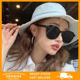 【HENGHA】【พร้อมสต็อก】อุปกรณ์เสริมแว่นตากันแดดแฟชั่นเกาหลีผู้หญิงออกแบบแว่นตา