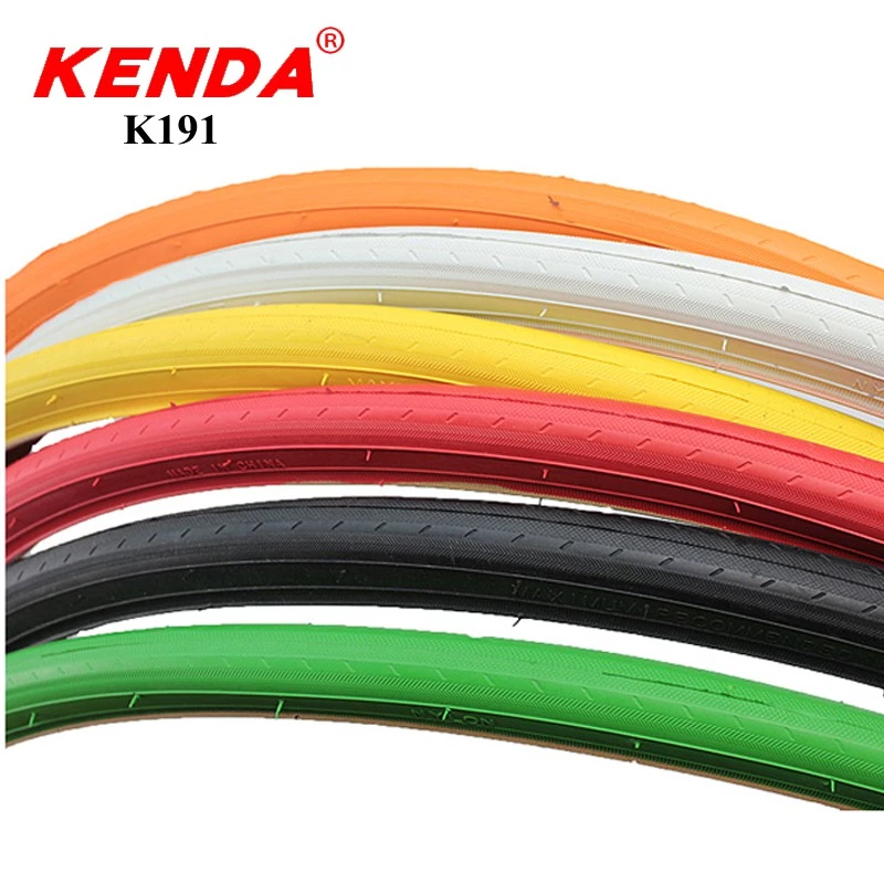 KENDA ยางรถจักรยาน 700C 700*23C ultralight 440g สี tyres เกียร์คงที่แผนที่จักรยานยาง 700 23C 110 PSI ขี่จักรยานอุปกรณ์เสริม