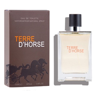 JEAN MISS TERRE DHORSE น้ำหอมผู้ชาย 100ml หัวสเปย์ฉีด กลิ่นหอม ติดทน ยั่วสุด