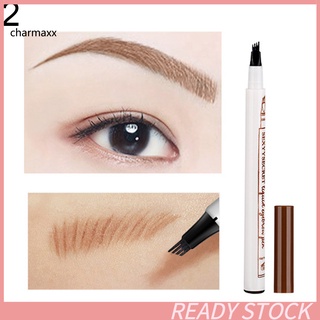 CX 4 Head Fork Tip Liquid Eyebrow Tattoo Pencil Waterproof Lasting Brow Enhancer