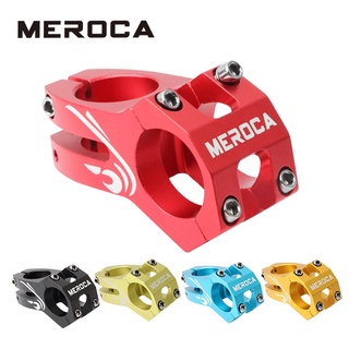 MEROCA คอแฮนด์รถจักรยาน อะลูมิเนียมอัลลอย แบบสั้น เบาพิเศษ 31.8×45mm คอแฮนด์จักรยาน