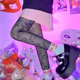 🔥Sale🔥ถุงน่องลายคิตตี้ Socks Tights Gothic พร้อมส่ง