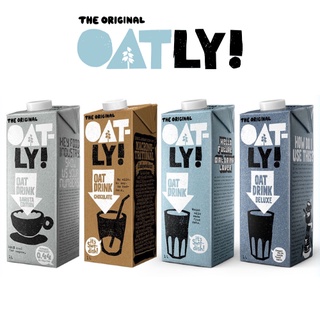 โอ๊ตลี่ โอ๊ต ดริ้งค์ เครื่องดื่มน้ำนมข้าวโอ็ต 1 ลิตร Oatly Oat Drink 1 L.