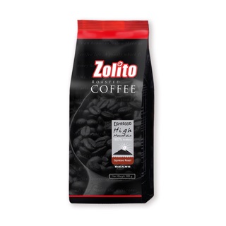 Zolito Espresso Hight Mountainโซลิโต้เมล็ดกาแฟคั่ว 100 % (ไฮเมาท์เทน)  เอสเพรสโซ่  ปริมาณ  500 กรัม