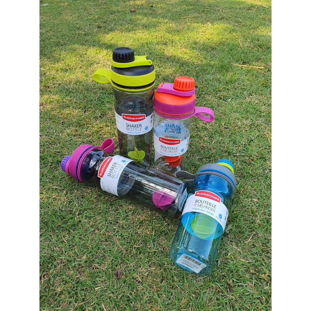 ขวดน้ำเชคเกอร์/กระติกน้ำเชคเกอร์ Rubbermaid Bottle Shaker 828ml.(28 oz.) 600ml.(20 oz.)