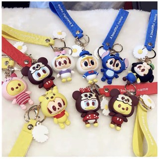 พวงกุญแจตุ๊กตา disney แต่งตัว พวงกุญแจ ตุ๊กตา ดิสนีย์ พวงกุญแจดิสนีย์ ตุ๊กตาดิสนีย์ หมีพูห์ มิกกี้ มินนี่ โดนัล เดซี่
