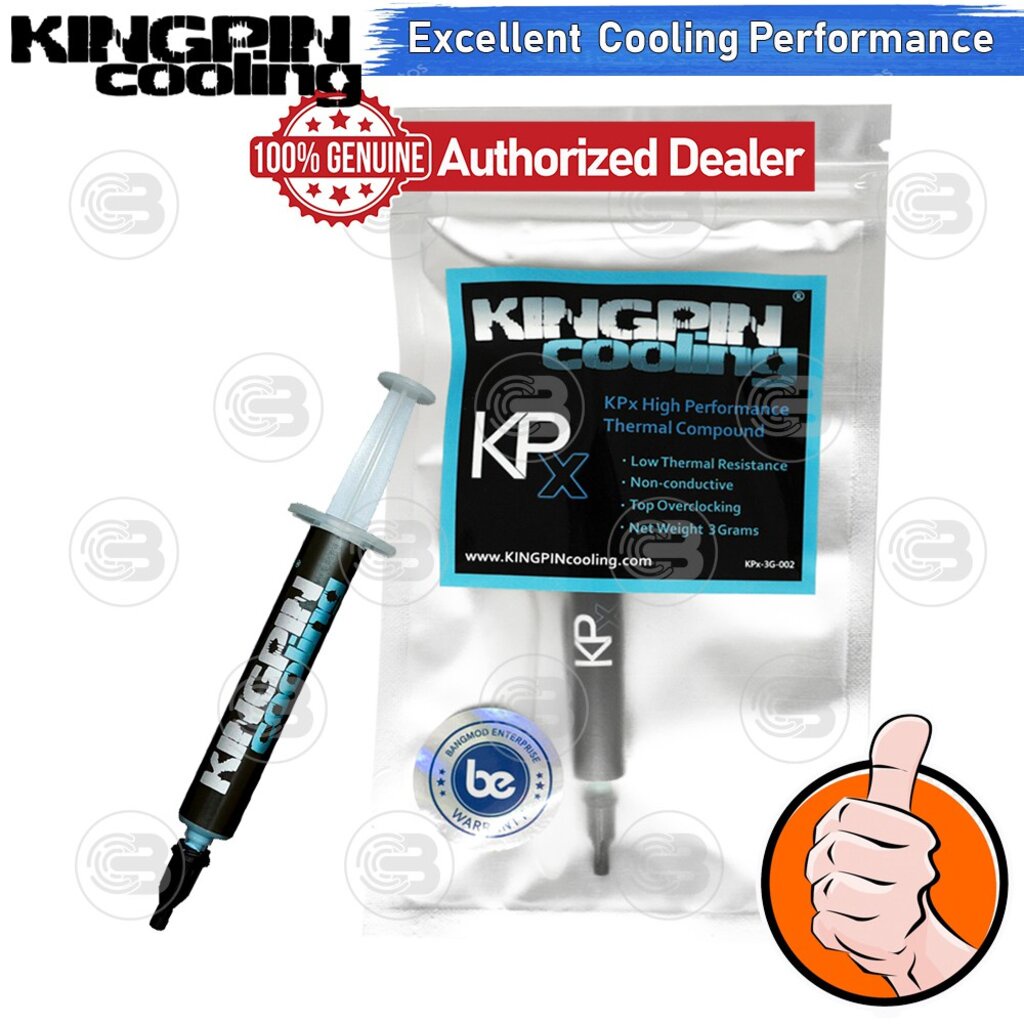 [CoolBlasterThai] Kingpin Cooling KPx High Performance Thermal compound 3g.(Heat sink silicone)