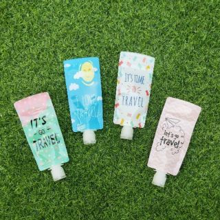 💦💦พร้อมส่ง💦💦ซองแบ่ง ขวดแบ่งเจล ขนาดพกพา 90ml.