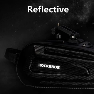 【TH Delivery】ROCKBROS จักรยาน Hardshell Tail Bag กระเป๋าอานหลังกระเป๋าหลอดที่นั่ง