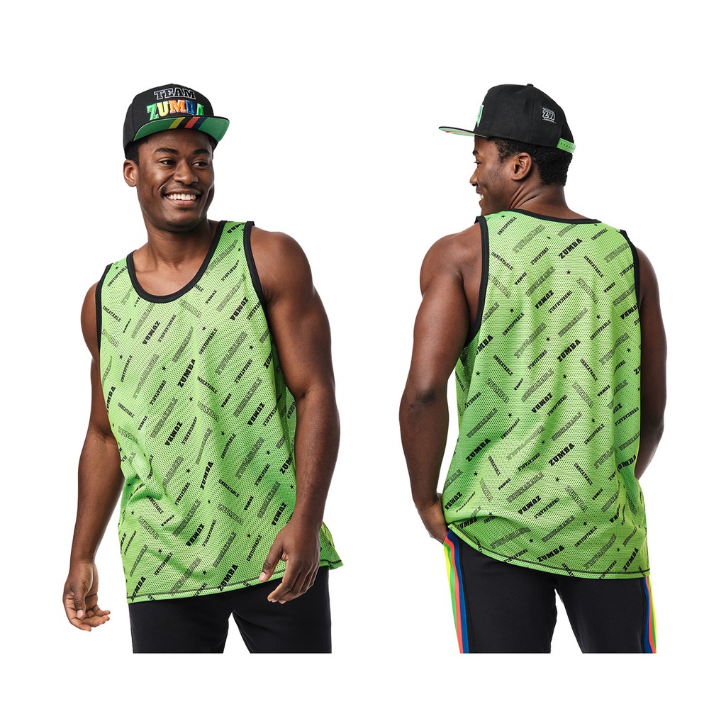 Team Talk Men's Jersey (เสื้อแขนกุดออกกำลังกายซุมบ้า)