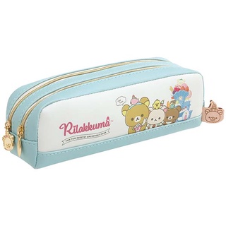 กระเป๋า Rilakkuma Yum Yum Sweets? Amusement Park Pen Case 2 ซิป ขนาด 7 x 20 x 6 ซม.