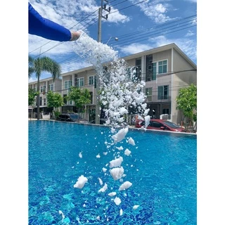 เกลือบริสุทธิ์ TSR สำหรับสระว่ายน้ำ TRS Pool Salt 25 กิโลกรัม PH+ โซเดียมคลอไรด์ สีฟ้า & สีส้ม ปรับสภาพน้ำใส ดูแลน้ำ