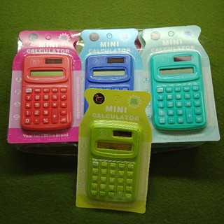 เครื่องคิดเลขขนาดเล็ก8 หลัก Mini pocket calculator 8 digits ready to ship thailand