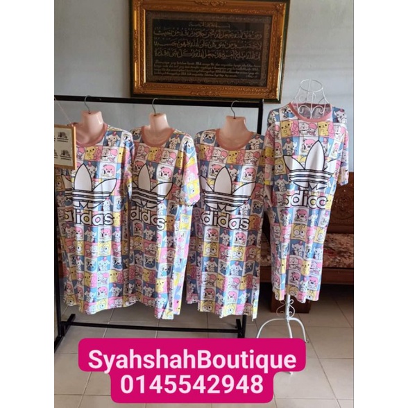 DRESS VIETNAM ADIDAS CARTOON BTS KAIN 3D