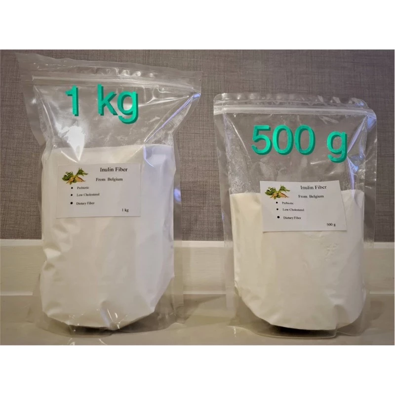 🥕keto🥕Inulin Fiber จากเบลเยี่ยม ช่วยเรื่องระบบขับถ่าย เเละสามารถทำขนมปังได้ ขนาด 1 kg