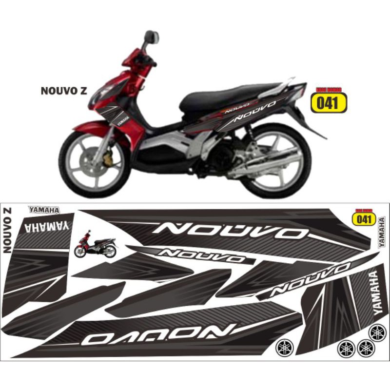 Striping การเปลี่ยนแปลงของ nouvo z / nouvo z Striping / yamaha nouvo z / คือ