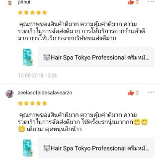🐺Hair Spa Tokyo Professional ครีมหมักผม สปา more than b5 สูตรจากญี่ปุ่น เตรียมเส้นผมให้แข็งแรง ก่อนทำเคมี แฮร์สปา คามิ
