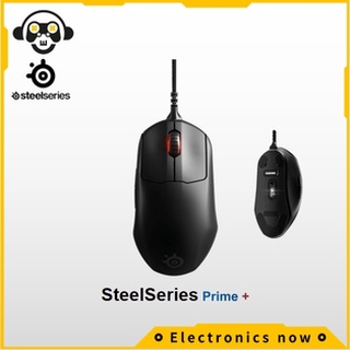 SteelSeries Prime+ FPS Gaming Mouse （62490）– 18,000 CPI TrueMove Pro+ Optical Sensor – 5 Programmable Buttons – Magnetic Optical Switches – Brilliant Prism RGB Lighting