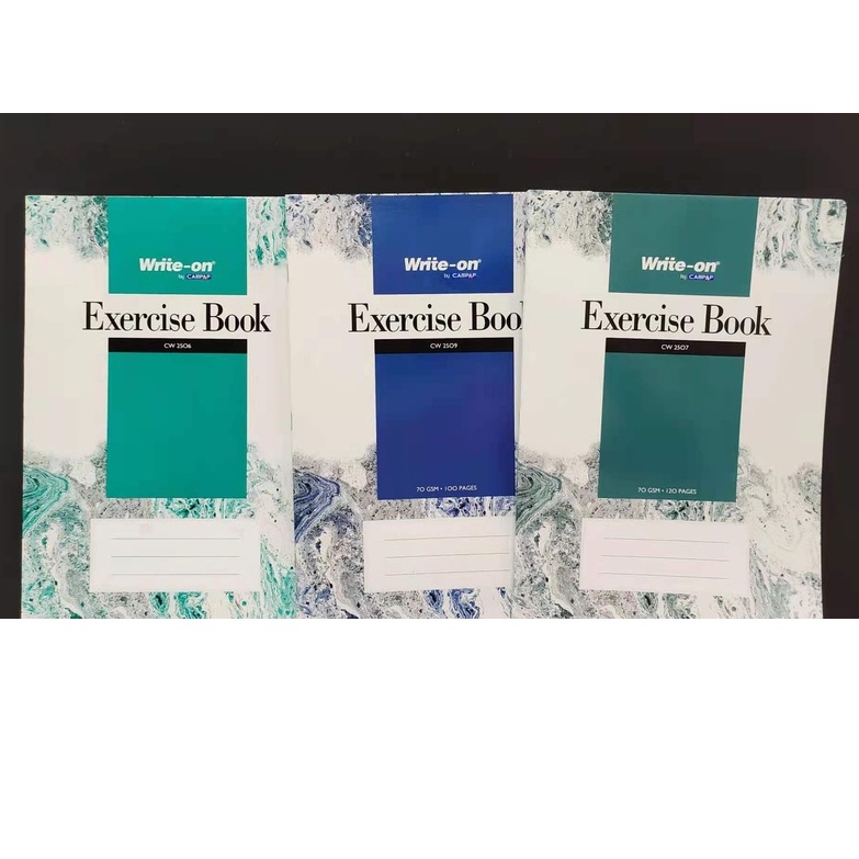 A4 CAMP WRITE-ON NOTEBOOK 80PGS 120PGS 160PGS 200PGS LONG (PRICE สําหรับ 1 BOOK)