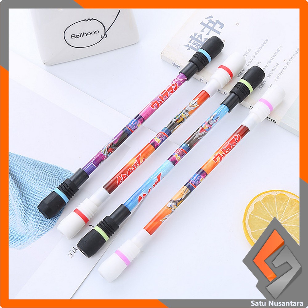 SN-A38 Spinning Pen Anti-Stress Character Spinning Pen / ของเล่นเด็ก Spinning Pen Spinner Balance Pe