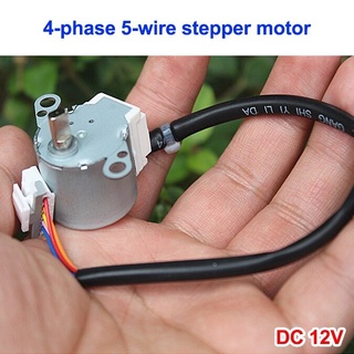 4-phase 5-wire DC 12V Stepper Motor Deceleration Motor Spare Parts for Gree Air-conditioning Guide Wind Motor MP24BA Gea