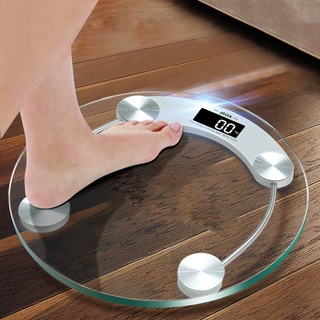 Electronic weight scale เครื่องชั่งน้ำหนักดิจิตอล กระจกใส รุ่น