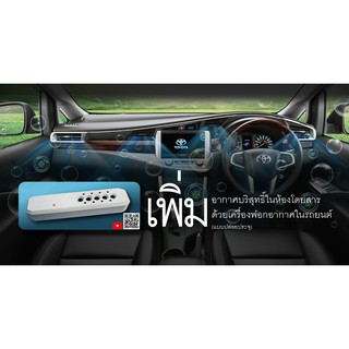 [โปร 9.9 วันที่ 6-9 ก.ย. 66] Accessories แท้ Toyota เครื่องฟอกอากาศในรถยนต์ (แบบปล่อยประจุ) Air Ionizer