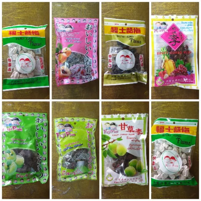 บ๊วยฟูจิ ห่อใหญ่ fuji plum บ๊วยหวาน บ๊วยเค็ม