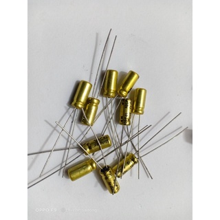 (10 ชิ้น ) คาปาซิเตอร์ 10uf  BP bipolar c capacitor stningrey  10uf 50v เหมาะกับงาน Audio