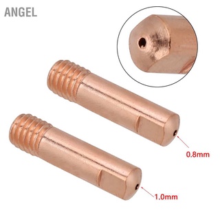 Angel ปลายทองแดง 0.8 1.0 มม. สําหรับหัวเชื่อม 15AK Mig Mag 20 ชิ้น