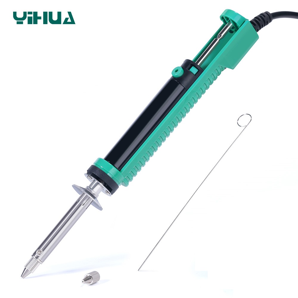 เครื่องดูดตะกั่วบัดกรีไฟฟ้า Yihua 30W 929D-V ปั๊มดูดหัวแร้งบัดกรี ซ่อมหัวแร้ง ดูดสูญญากาศ