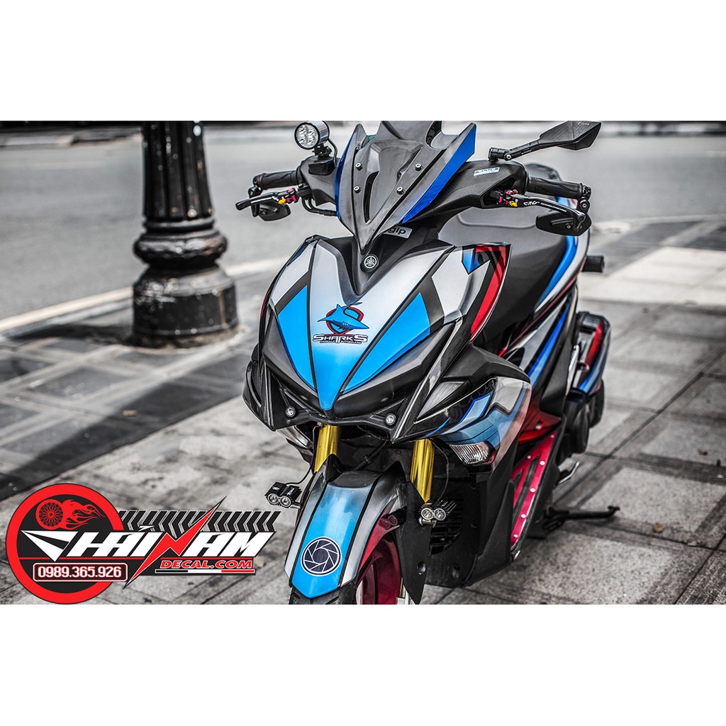 NVX Boss Red White Blue Thailand Stamp