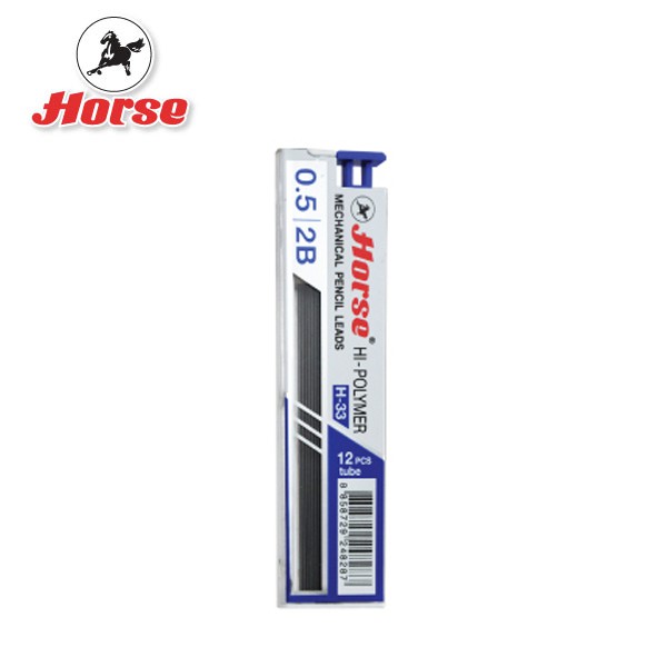 HORSE ตราม้า ไส้ดินสอกด 2B H-33   (จำนวน 1 หลอด) ราคา ถูกที่สุด ดีลบีเคเค แกลเลอรีภาพที่ 3