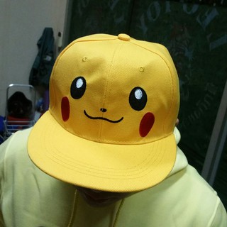 Pocket Monster Pokemon Satoshi Cap หมวกโปเกม่อน ปรับได้ ขนาดรอบศรีษะ 62 mm Pokemon Cap Unisex