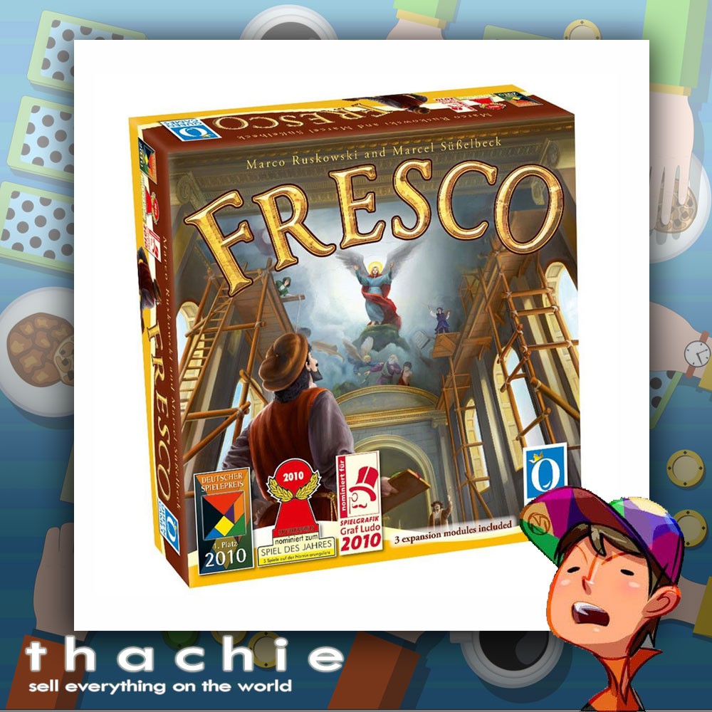 Fresco Board game ของใหม่แกะกล่อง