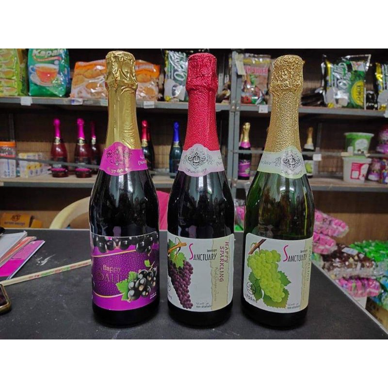 🎉ปีใหม่สังสรรค์ฉลอง🎉(ห่อบับเบิ้ลฟรี)🍾🍷น้ำผลไม้ Sanctuary Sparkling